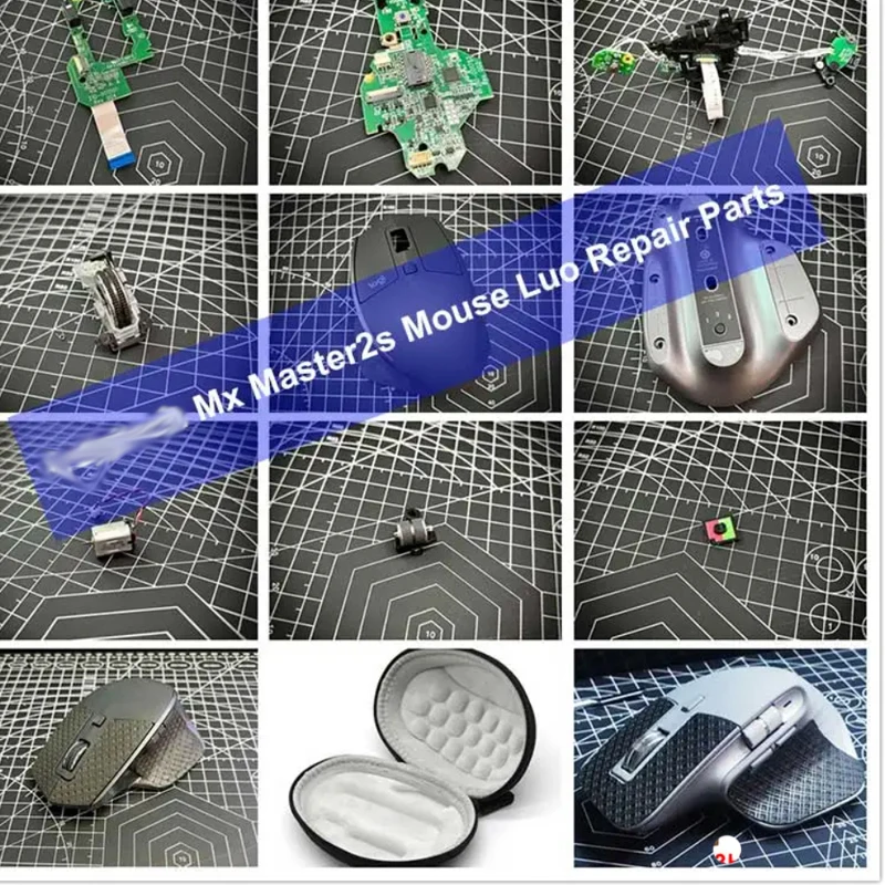 【Customer favorite】 for Mx Master 2s wireless mouse bottom wheel motor motherboard anti-skid sticker replacement repair Accessories