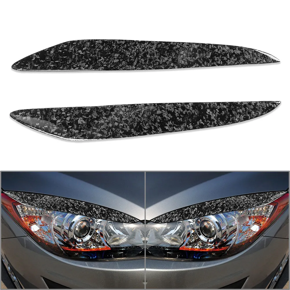 

2 шт., декоративные Налобные фары для Mazda 3 BL 2009 2010 2011 2012 2013