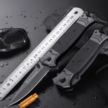 

Browning Outdoor Tactics Folding Knife 7CR17MOV Camping Hunting Survival Self-defense Pocket Military Knives Portable EDC Tool