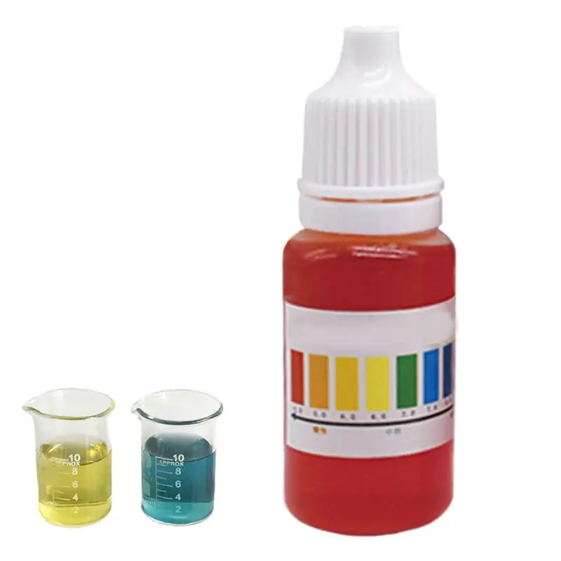 water quality test kit 10ml PH Water Tester PH Indicator Solution Multipurpose Meter for Water Aquarium Tester Practical Levels
