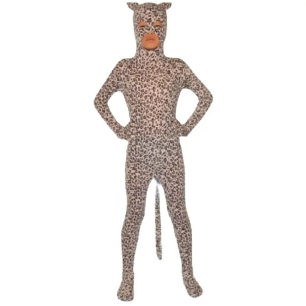 

Костюм для косплея на Хэллоуин, трико с принтом зебры, боди, Костюмы Зентаи, причудливые