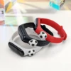 Hot Sale 3PCS Student Smartwatch LED Display Multi-color Electronic Clock for Boys and Girls Cute Cartoon Football Sports Watch 3
