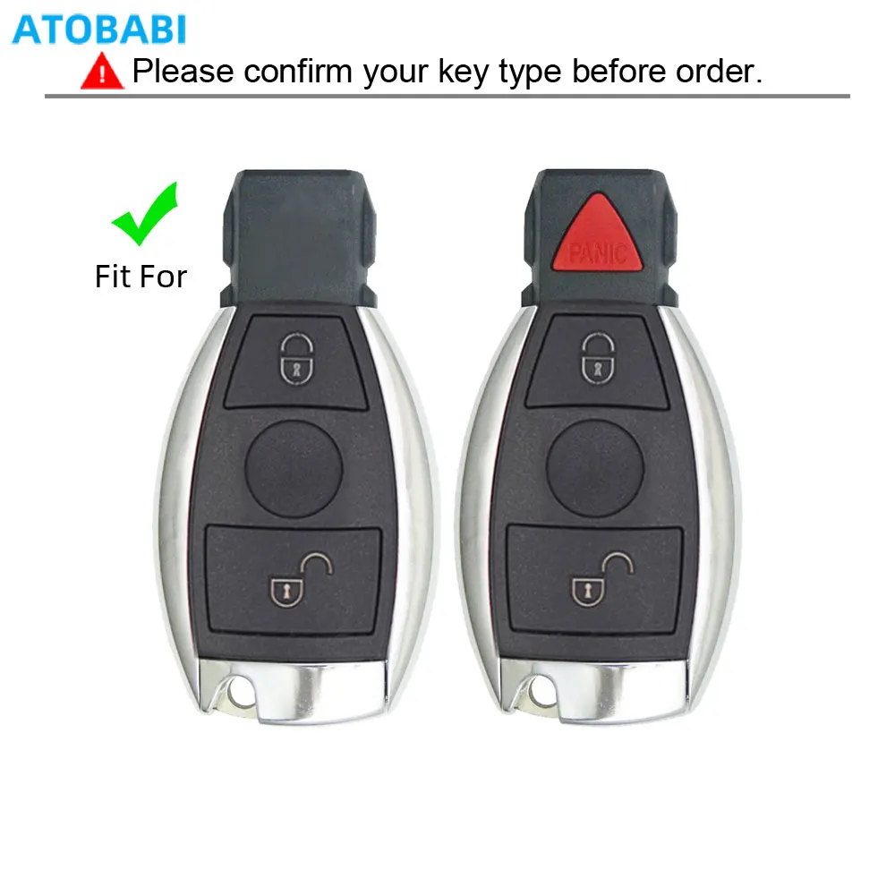 Custodia a conchiglia per chiave remota pieghevole per auto a 3 pulsanti per Mercedes Benz ML C CL S SL – acquista a prezzi convenienti sul marketplace