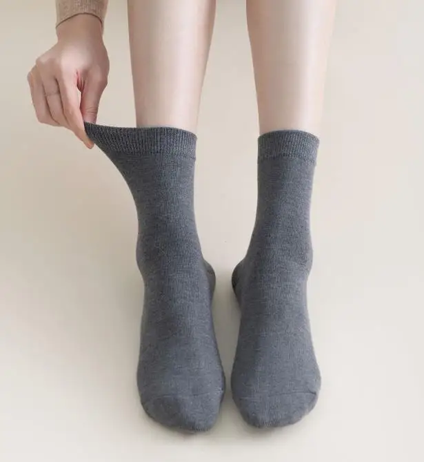 가을 및 겨울용 무거운 적외선 열 항균 방취제 양말 남녀 공용, 8 켤레