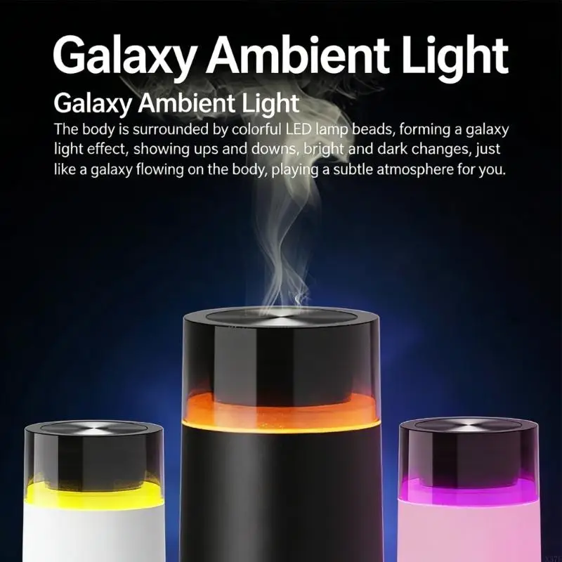 향기 기능이 있는 USB 차량용 가습기 홈 오피스 및 여행용 소형 디자인 100ml 물 용량 X37F