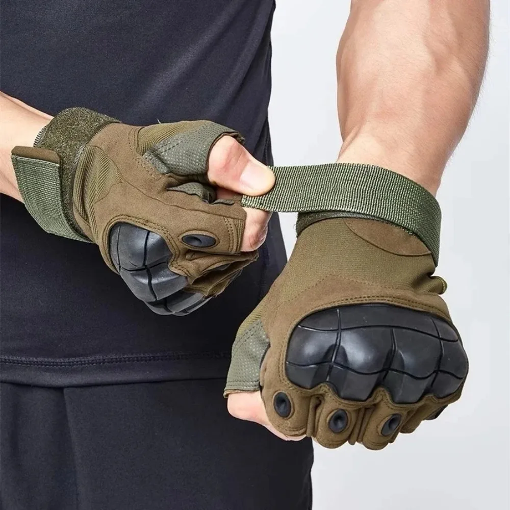 Cycling Gloves Tactical Gloves Sports Gloves Male Gloves Outdoor Anti-Slip Tactical Gloves Men Motorcycle Cycling Shooting Hunting