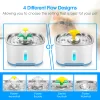 2.4L Pet Cat Drinking Water Fountain with LED Lights Motion Sensor Dogs Dispenser Automatic Feeder Container(USB Interface) 3