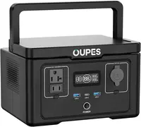 Portable Power Station Exodus Solar Generator with  AC Outlets LifePO Battery Backup with Fast Recharge from  Minutes Ideal 1