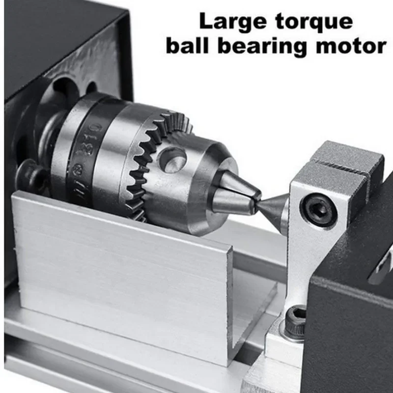 Mini Wood Lathe Machine 110V-240V Speed Adjustable Rotary Tool Set Buddha Pearl Lathe Grinding Polishing Woodwork Tool wood lathe tool,wood lathe