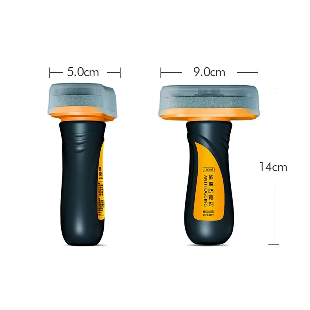 Rainproof Anti-Fog Windshield Cleaner Oil Film Remover Spray for Car Glass Defog Coating Easy Application Driving Safety