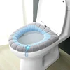 Winter Warm Toilet Seat Cover Mat Bathroom Toilet Pad Cushion With Handle Thicker Soft Washable Closestool Warmer Accessories 2