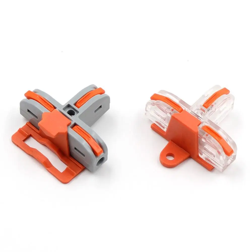 Description Picture 5 of itemT Type Wire Connector Small Push-in Terminal Blocks Compact Splice Electrical Connectors Mini Universal Quick Terminal Block