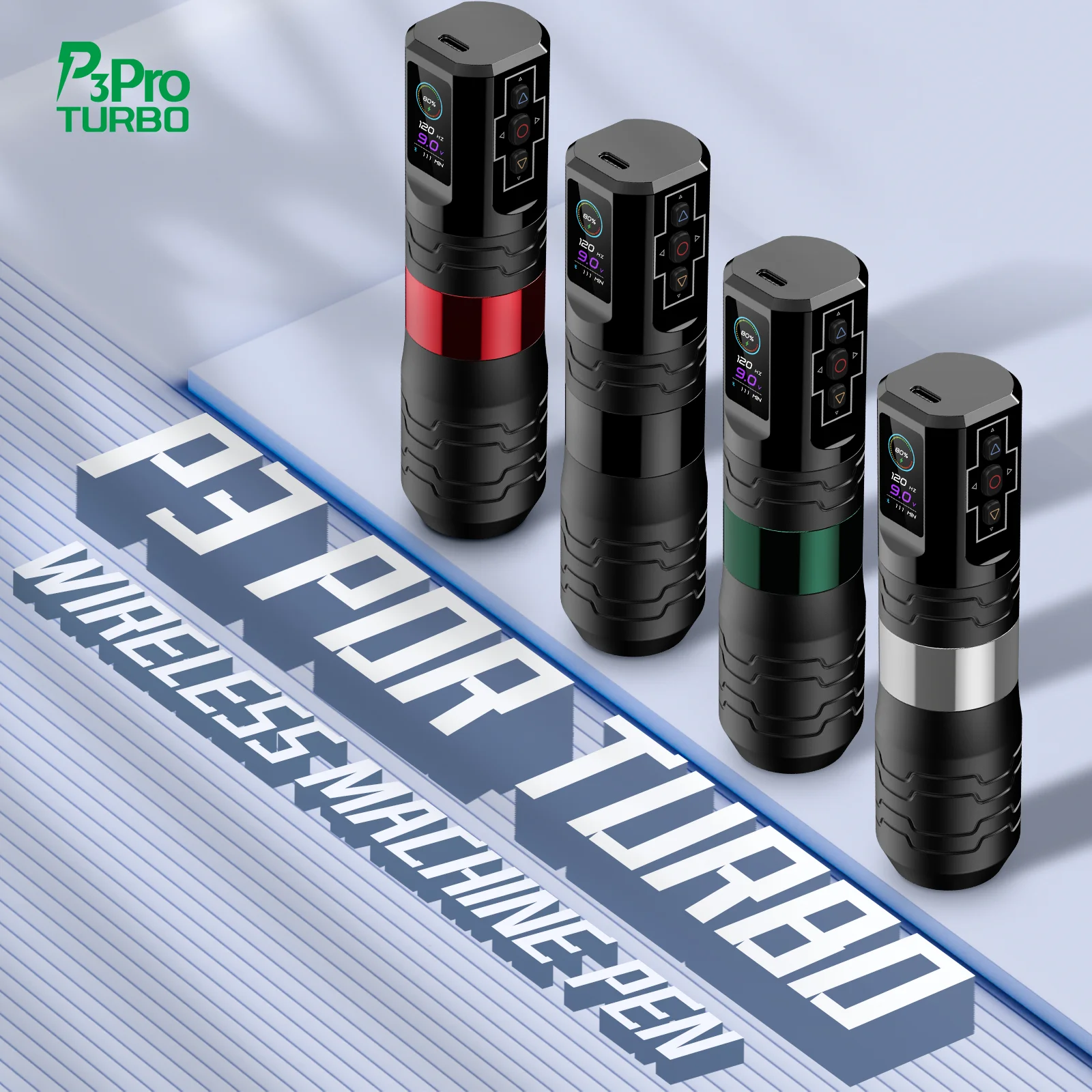 EZ P3 PRO TURBO プロ用タトゥーマシンセット