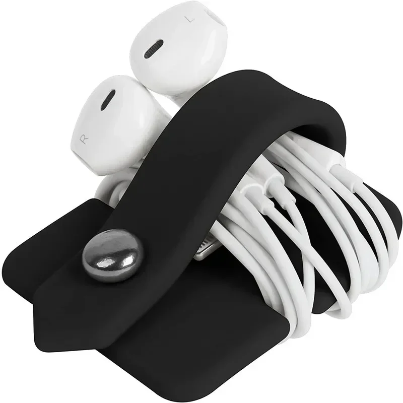 Data Cable Cord Organizer Earbuds Holder Earphone Wrap Earphones Organizer Headset Headphone Winder Cord Manager Cable Winder cable organizer