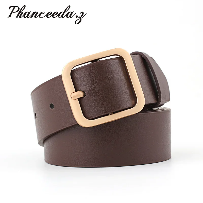 

Buckle Leather Belt Outdoor Belt for Men and Women