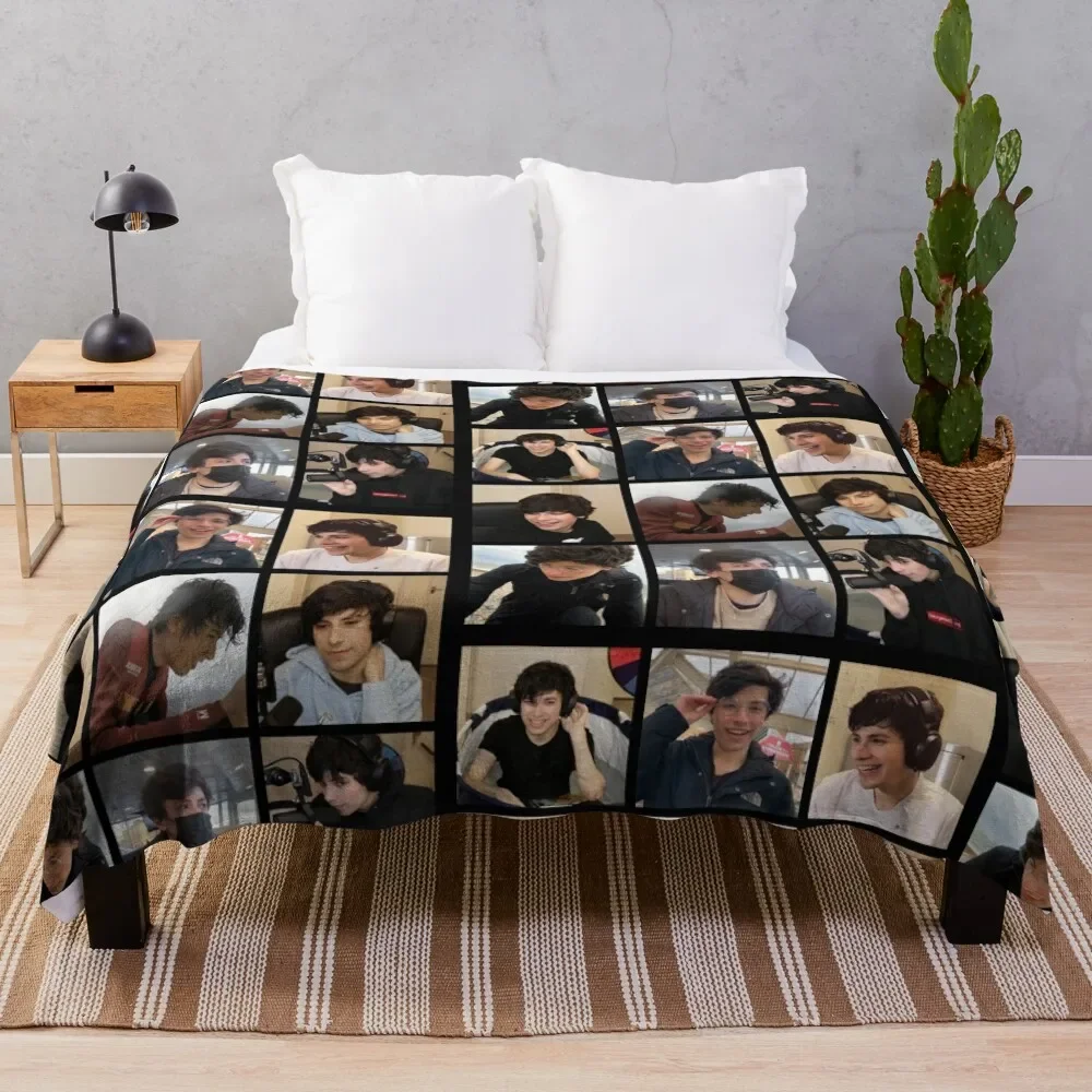 

GeorgeNotFound Throw Blanket cosplay anime fluffy funny gift Blankets