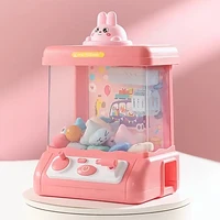 Automatic Mini Vending Machines USB Charging Claw Catch Toy Machines with Music & Light Strong Grip Kids Birthday Gifts 2