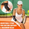 BYEPAIN 1Pcs Fitness Elbow Brace Compression Support Sleeve for Tendonitis, Tennis Elbow, Golf Treatment - Reduce Joint Pain 6