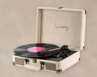 vinyl turntable Retro Portable Phonograph: Play Your Vinyl Anywhere You Go!