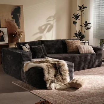 106" Cloud Sectional Sofa with Chaise 1