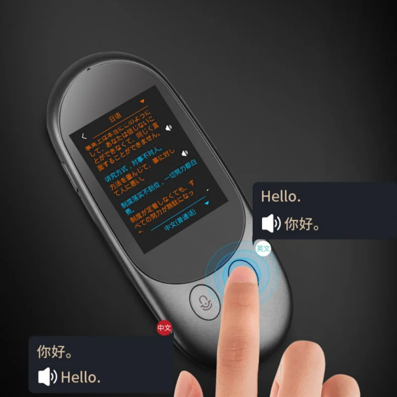 F1 Smart Translator Support 126 Languages Real Time Multi-Languages 1GB+4GB Translation Tool Portable Instant Voice Offline
