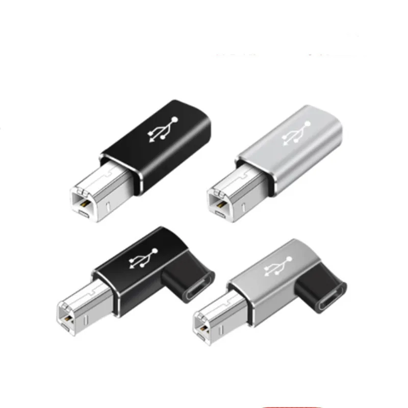 

Адаптер USB Type C мама-USB B папа для сканера, адаптер передачи данных USB C для MIDI контроллера клавиатуры