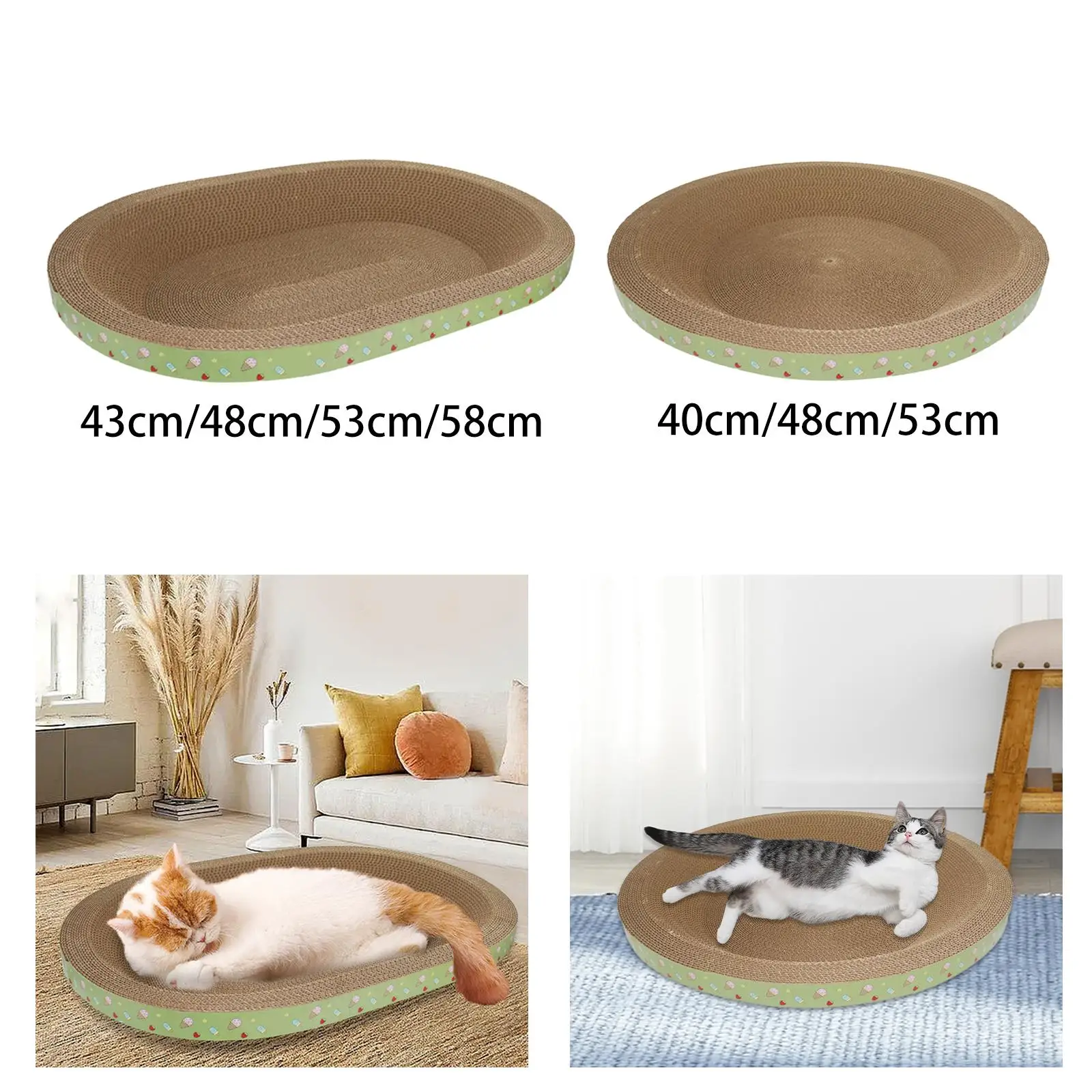 Cat Scratcher Multifunctional Rest Wear Resistant Pet Supplies Cat Scratch Bed for Kitten Indoor Cats Small Medium Large Cats Cat Scratcher Multifunctional Rest Wear Resistant Pet Supplies Cat Scratch Bed for Kitten Indoor Cats Small Medium Large Cats