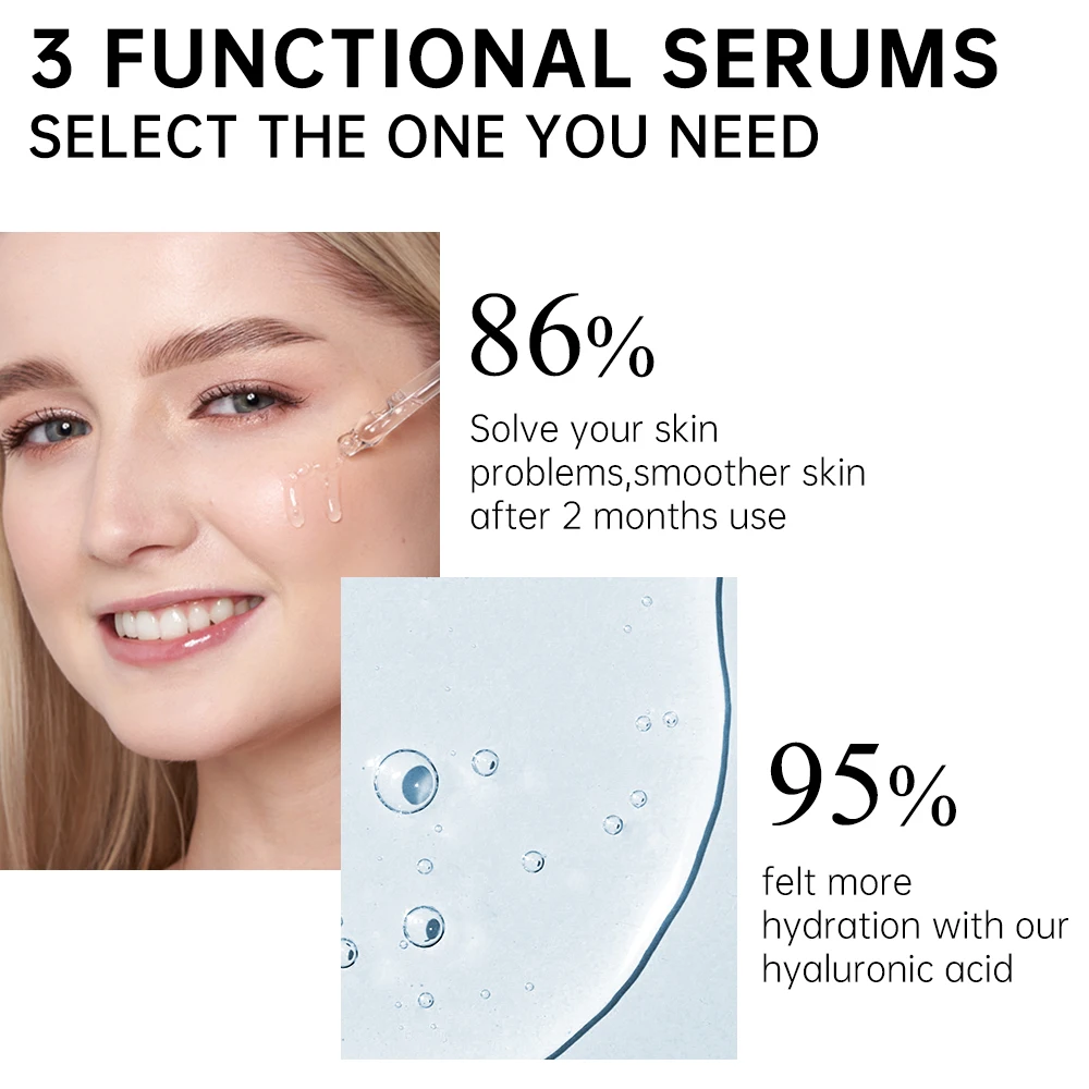 JoyPretty Vitamin C Collagen Face Serum Dark Spots Remover Anti Aging Pore Shrink Moisturizing Serum Facial Skin Care Cosmetics 4