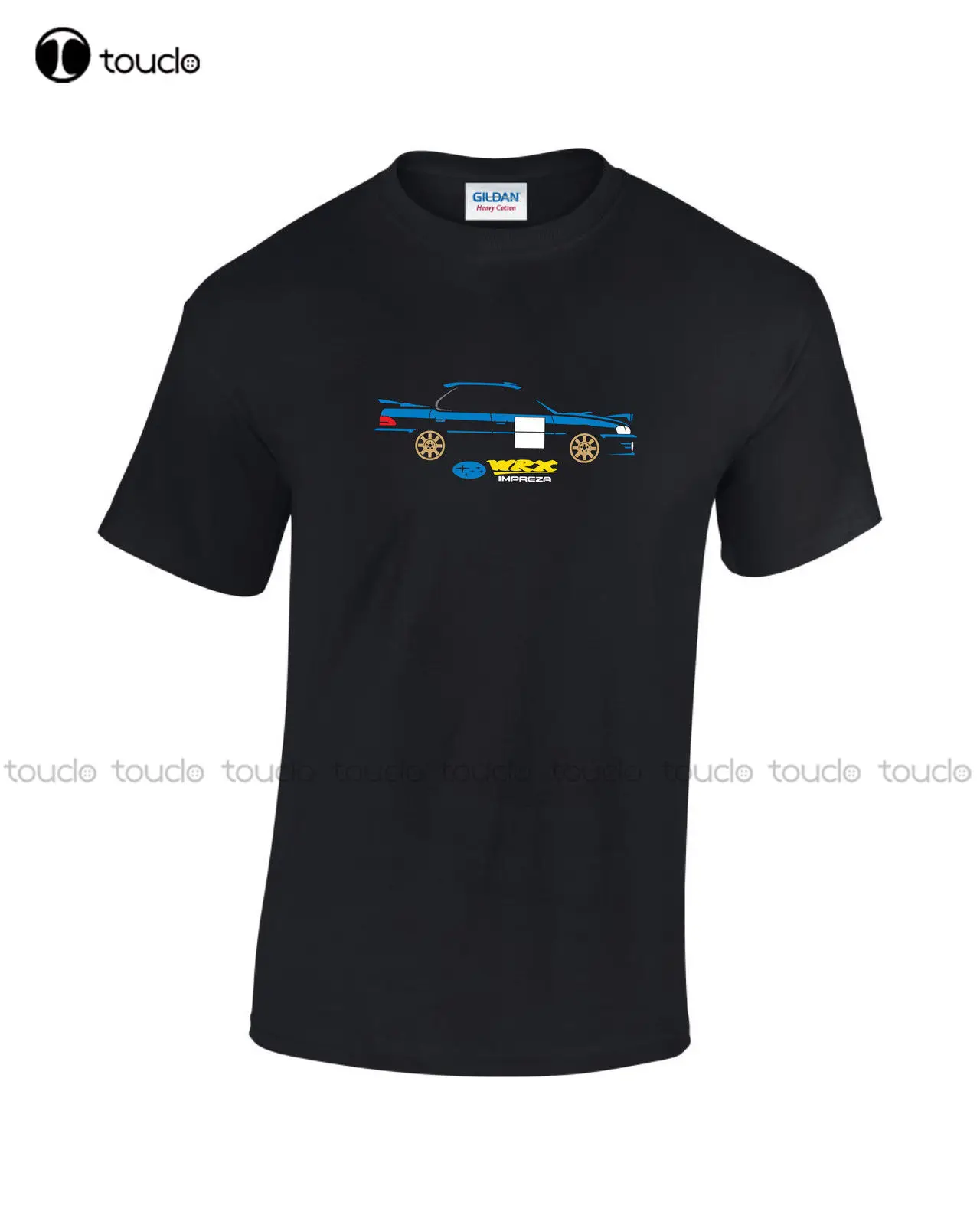

New High Quality Short Sleeves Cotton T Shirt Japan Car Imprezza Road & Rally Classic Car Fit Short-Sleeve T Shirt