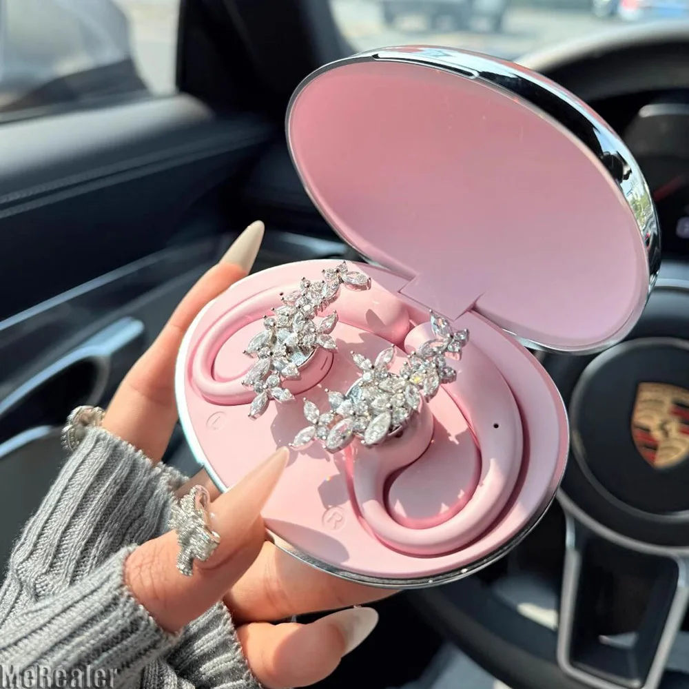 Erdu 美しいエレガントなフックイヤホン Bluetooth ワイヤレスイヤホン