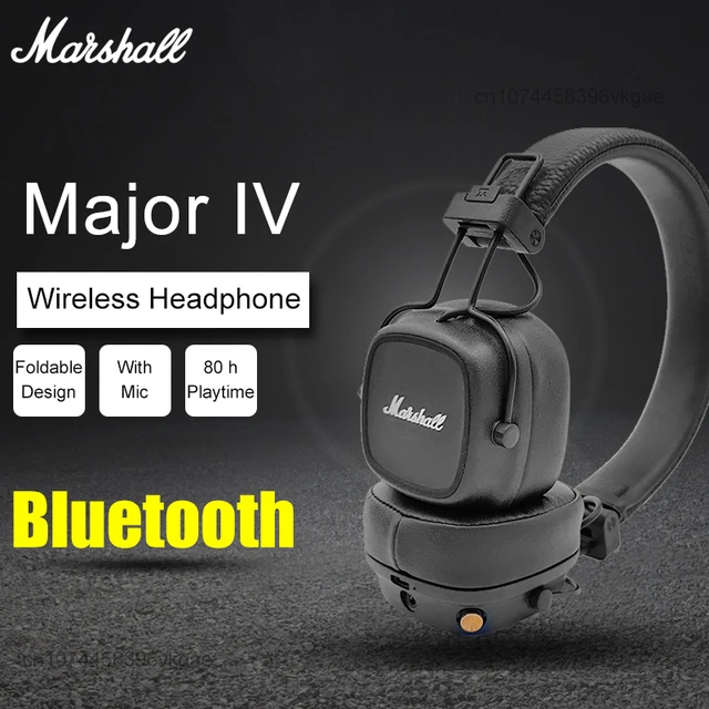 CUFFIE WIRELESS BLUETOOTH MARSHALL MAJOR IV SPORTIVE PIEGHEVOLI