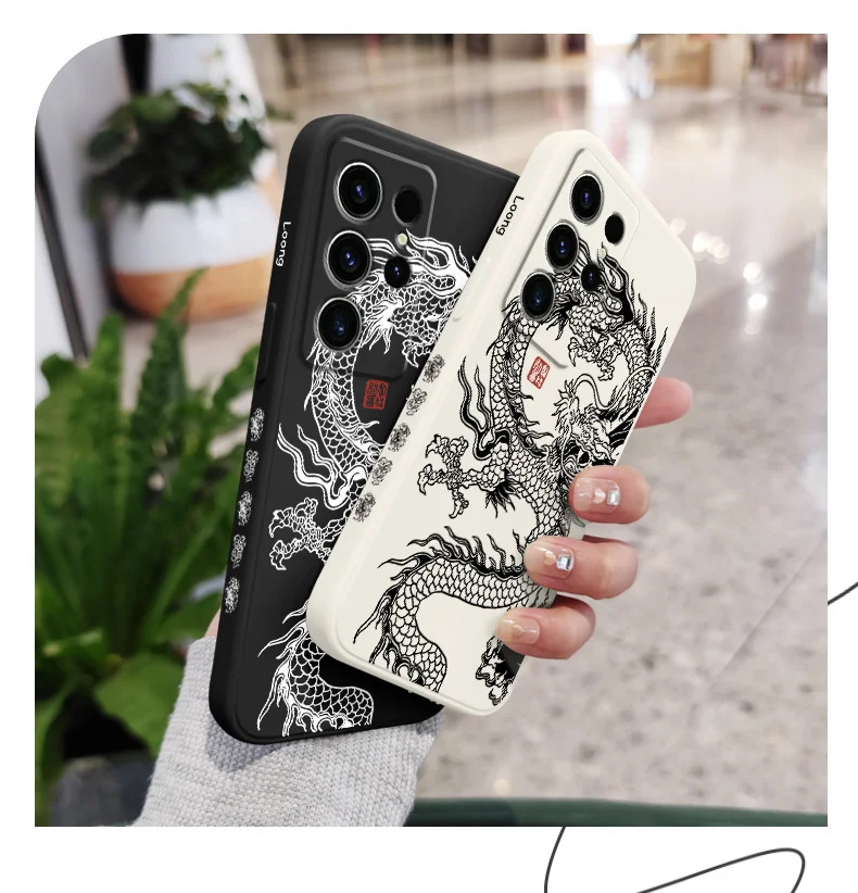 Dragon Wings Fly Handyhülle für Samsung Galaxy S25 FE S24 S23 S22 S21 S20 S10 S10E Ultra Plus Note 20 Ultra 10 Plus Cover – Detail 4