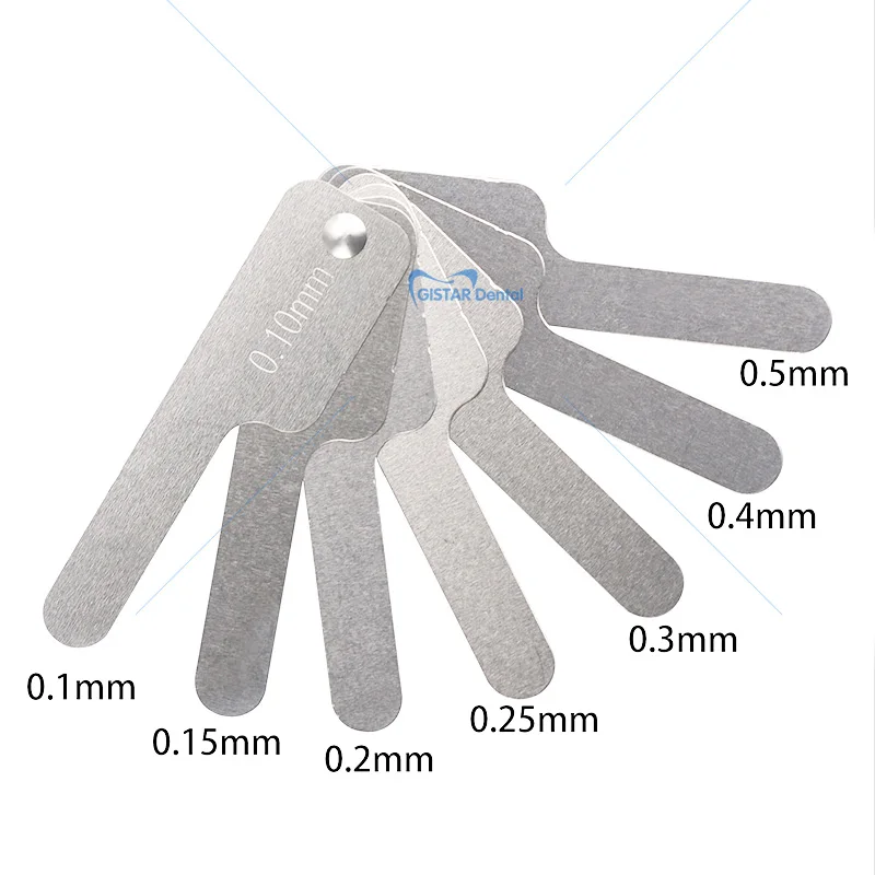 Dental Produkte Interproximal Reduktion Messer Lineal Zahn Lücke Messen Kolben IPR System Kieferorthopädische Instrument Sattel – Detail 2