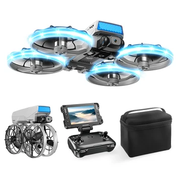 AXNEN XJ2 Mini Drone con Fotocamera, Quadricottero RC Pieghevole Brushless, Giocattolo Radiocomandato per Bambini, Ragazzi e Principianti, Regalo Perfetto