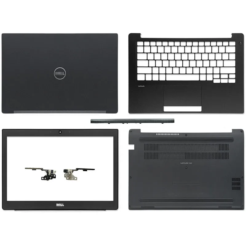 

Новинка для ноутбука Dell Latitude E7280, задняя крышка ЖК-экрана, передние петли, Упор для рук, Нижняя крышка, петля A B C D, крышка