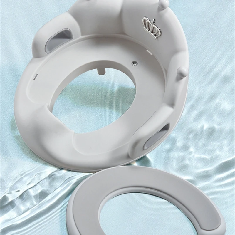 Child Potty Seats with Handles Splash Guard Detachable Soft Cushion Toilet Seats 4