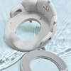 Child Potty Seats with Handles Splash Guard Detachable Soft Cushion Toilet Seats 4