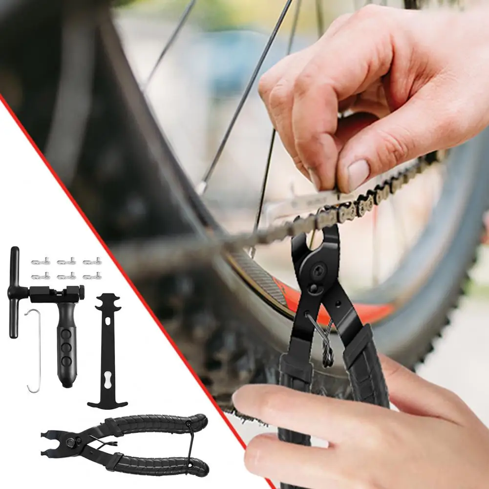 

Набор инструментов для ремонта велосипеда, Набор детских плоскогубцев, разветвитель, резак для проверки, набор для ремонта горных и дорожных велосипедов, велосипедная цепь