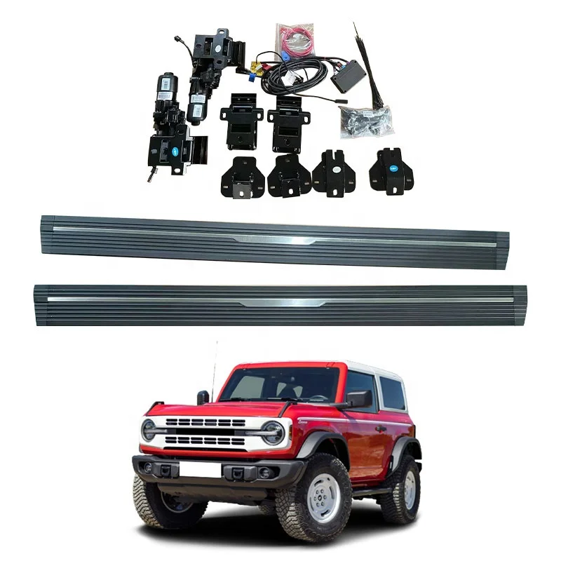 

Алюминиевые ступенчатые электрические подножки для Ford bronco 2 door
