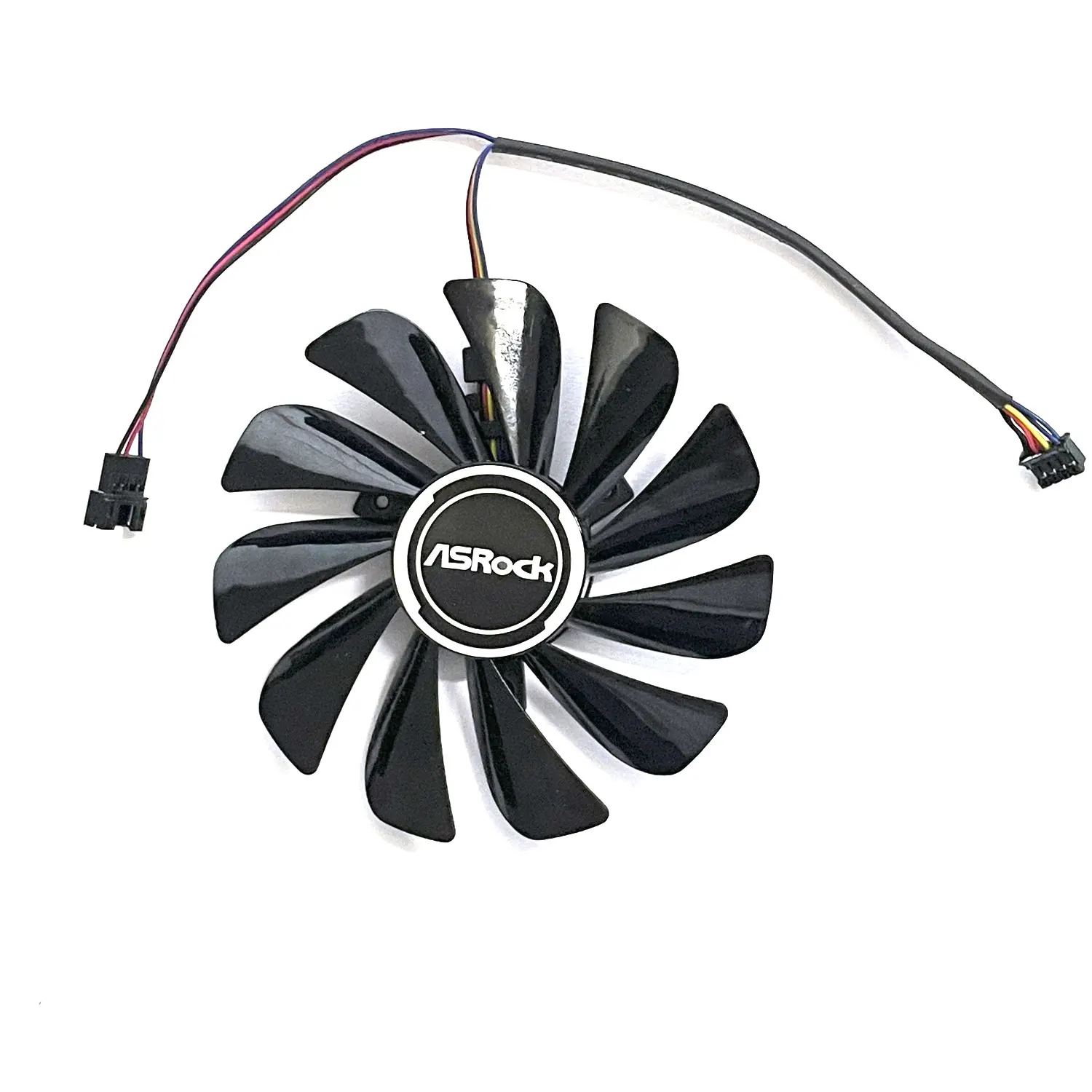 2 FAN 4PIN CF1010U12S FDC10U12S9-C DC 12V 0.45A 95MM RX5700 GPU Fan for ASRock Radeon RX 5700 5700XT cooling fan
