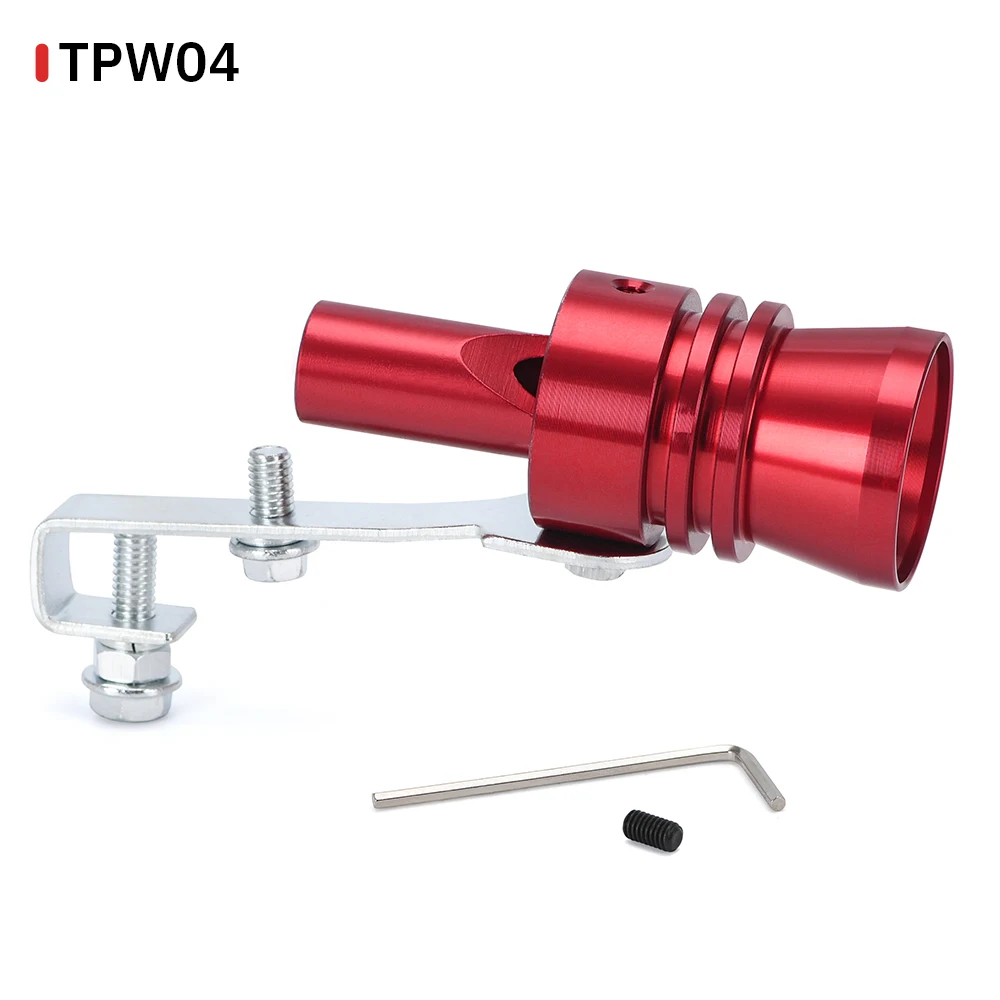 free distribution Cheap Bargain RED Fake Turbo Sound Exhaust Whistle