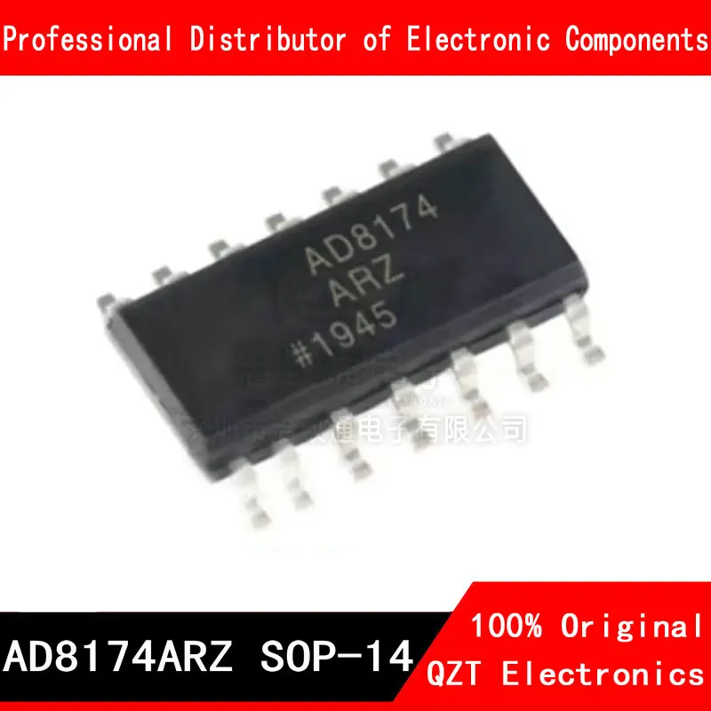 10pcs/lot AD8174ARZ SOP AD8174 AD8174A AD8174AR SOP-14 new original In Stock