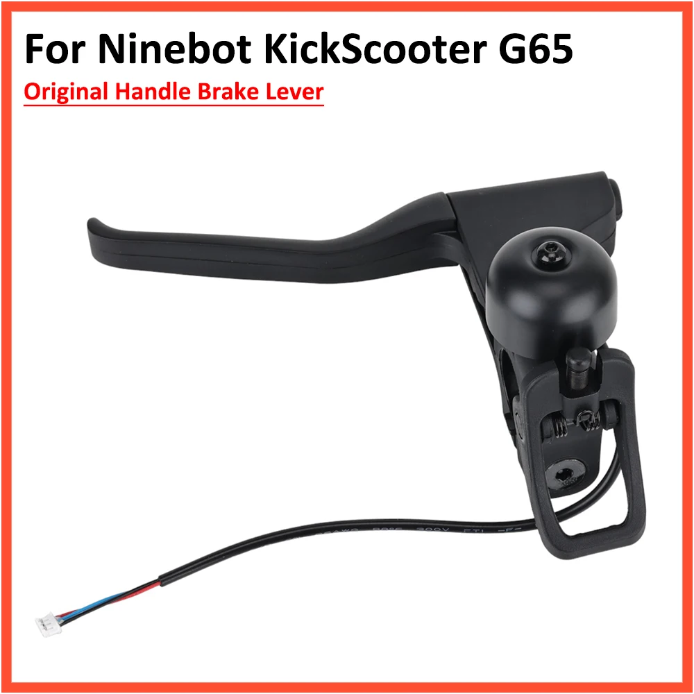 

Оригинальная тормозная ручка для Segway Ninebot KickScooter G65 электрический скутер тормозной звонок складной крюк в сборе запчасти