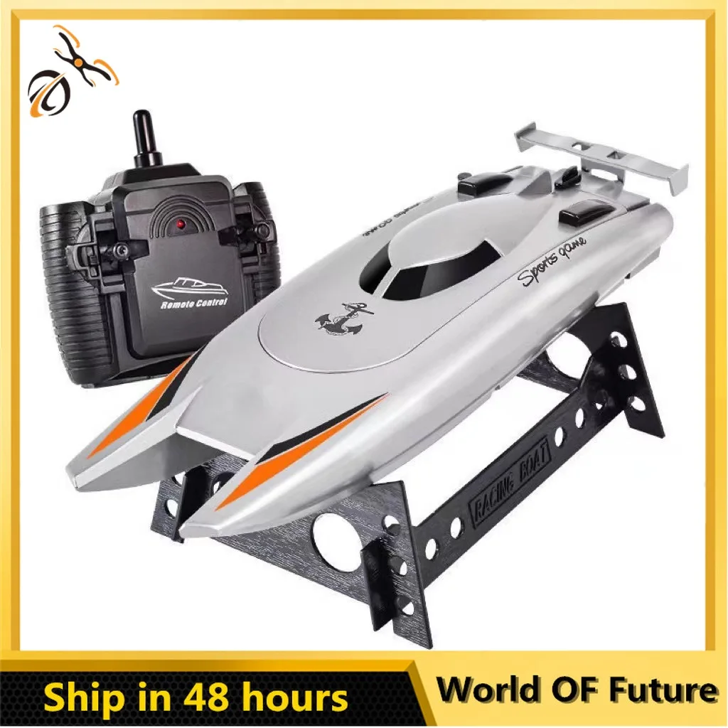 

2.4G RC Boat RC Boat 30KM/H 4CH High Speed Remote Control Ship Boat Rowing Waterproof Capsize Reset RC Racing Boat Speedboat