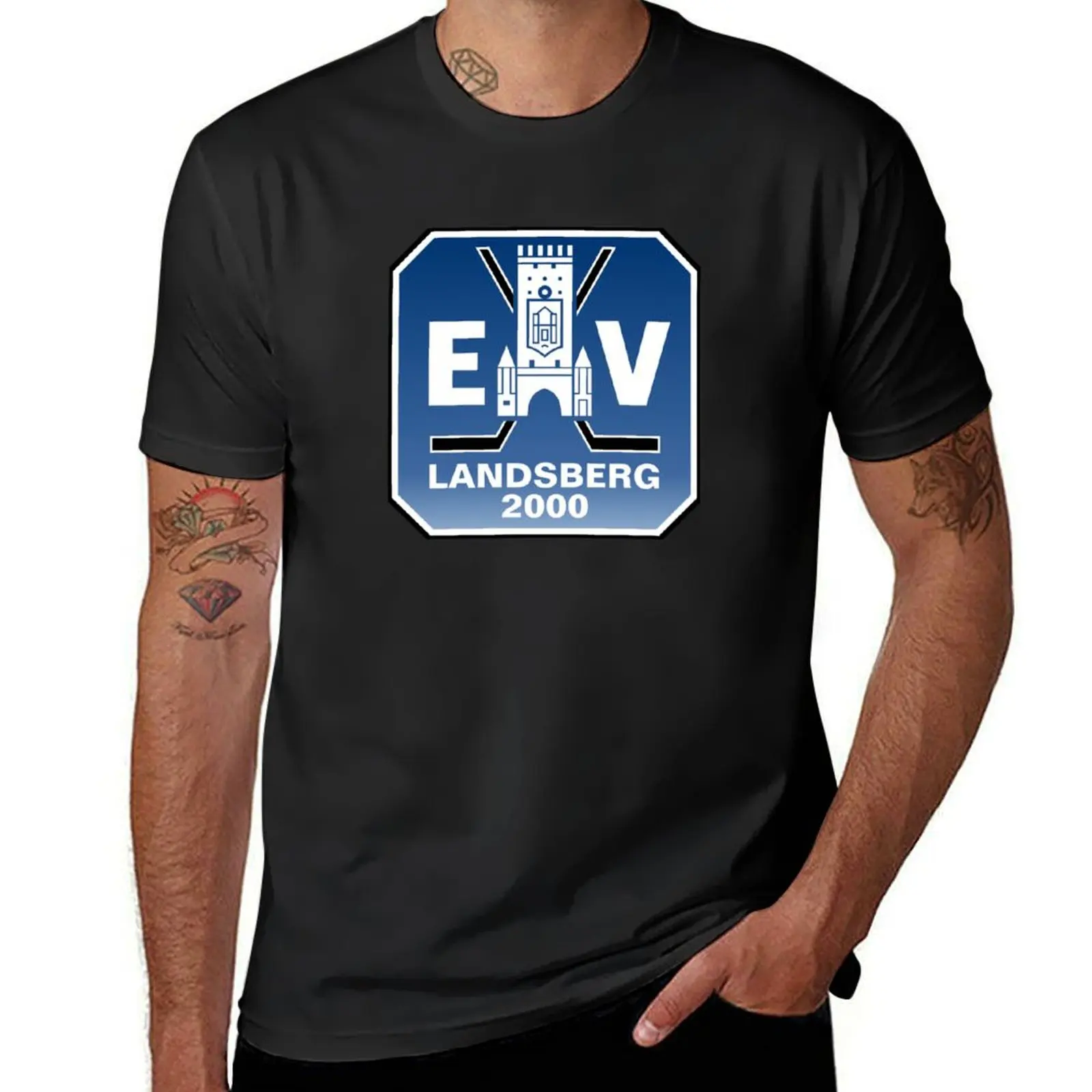 

Ev Landsberg 2000 T-shirt funnys tops heavy weight t shirts for men