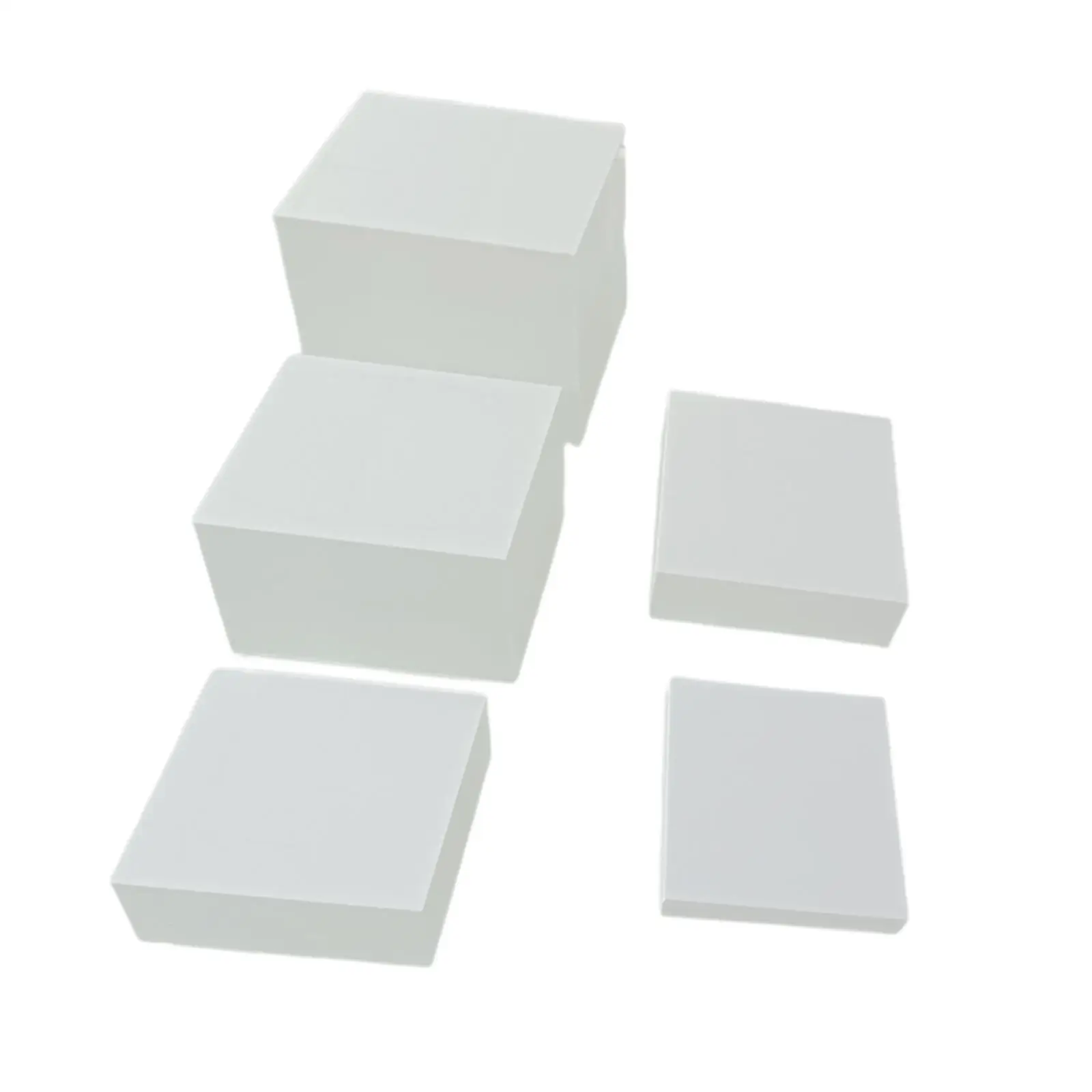 5x Buffet Riser Food Risers for Buffet Table for Food Cupcake Small Figurine