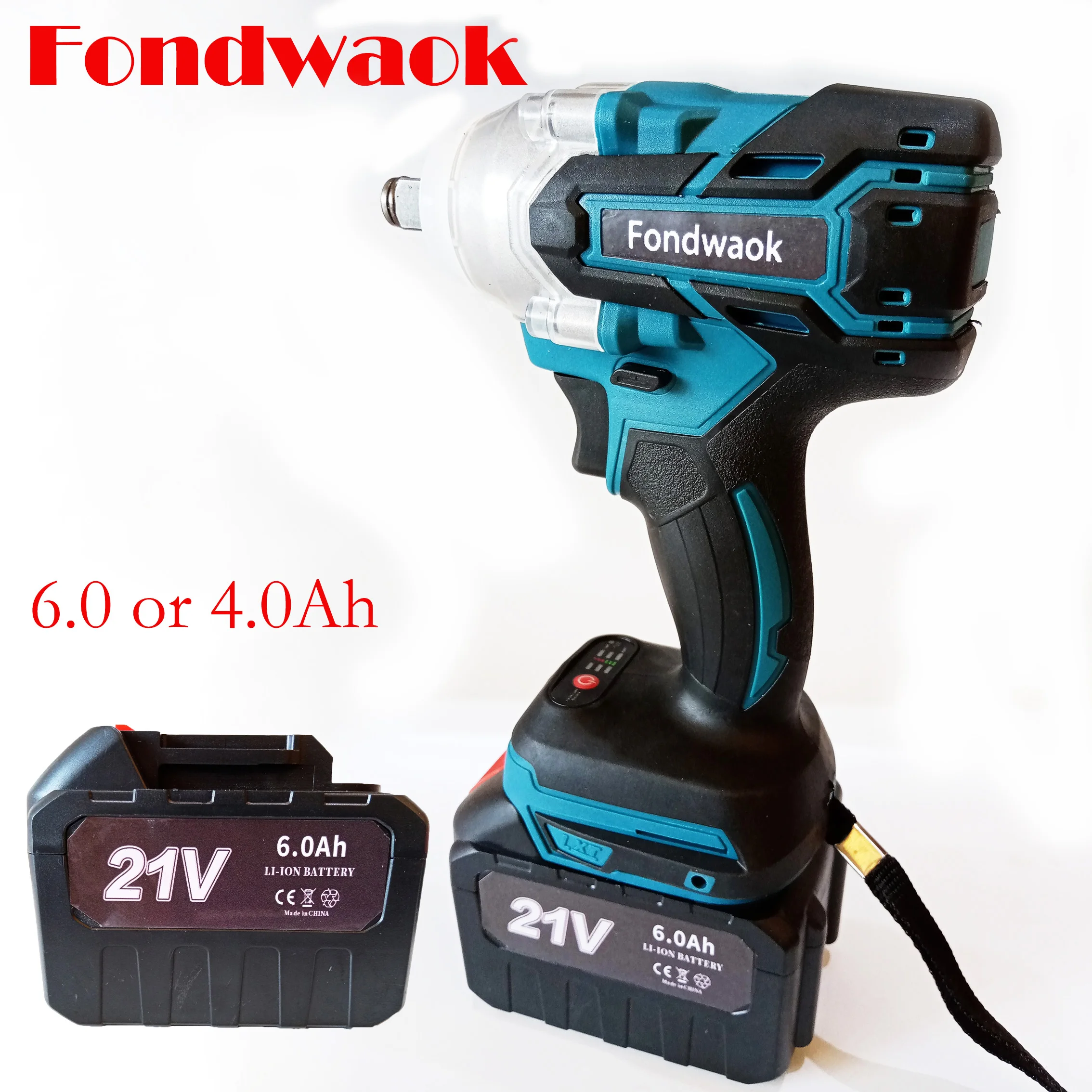 21VMAXCordlessBrushlessWrench320NmHighTorqueElectricImpact