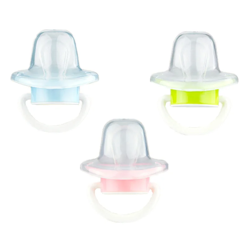 Standard Pacifier Safety Food Grade Baby Infant Pacifier with Vent Hole Remove Coated Tongue