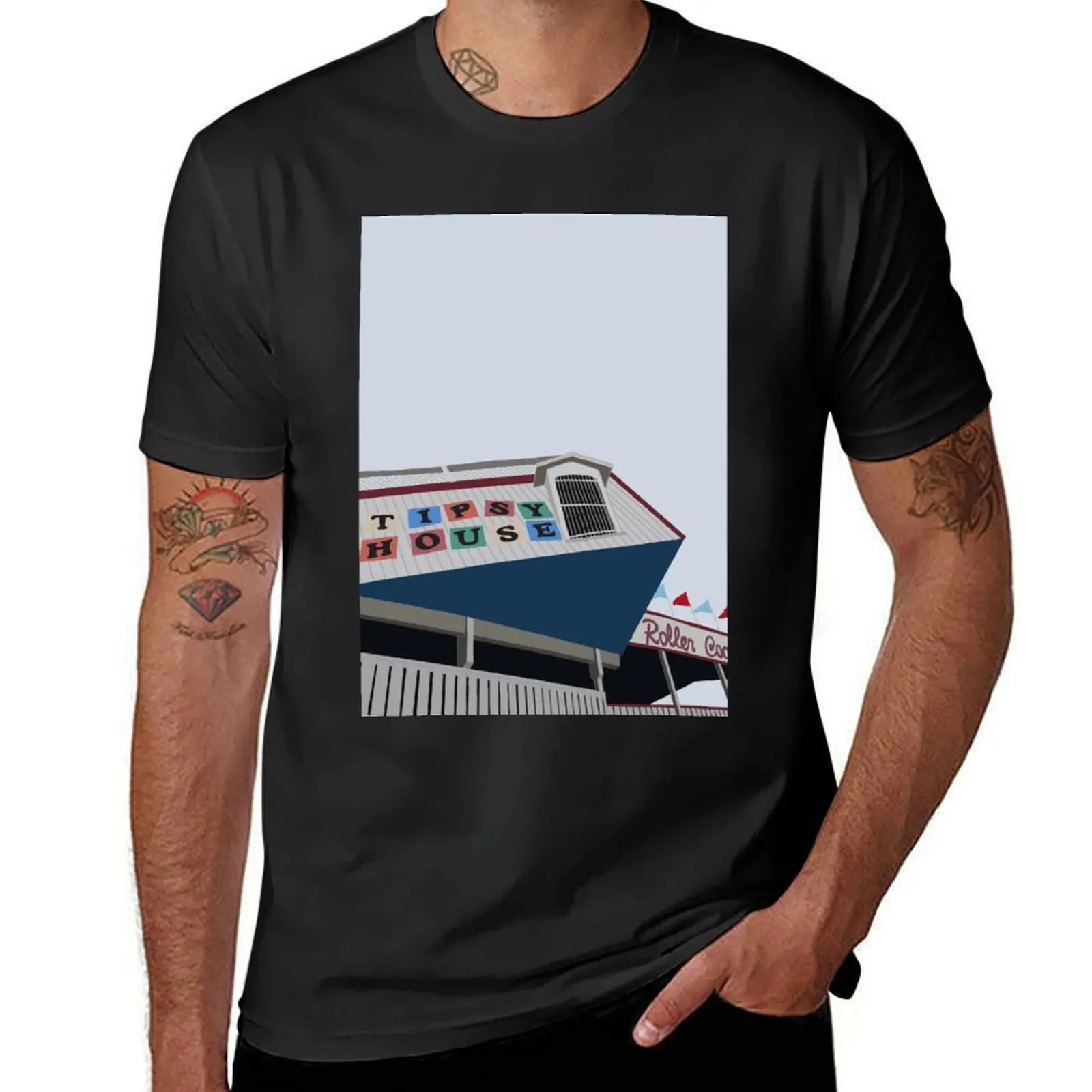 

Tipsy House T-Shirt shirts graphic tees summer top animal prinfor boys mens t shirts pack
