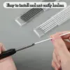 24 Pieces 2.8mm HB Refills for Carpenter Pencil Study Long Lasting Pencil for Mechanical Pencil Woodworking Construction Black 6